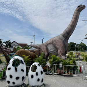 Modelo de Dinosaurio Braquiosaurio Animatrónico de 6 Metros de Largo, Tamaño Real, para Jardín, Centro Comercial, Parque de Aventuras - Product Image 3