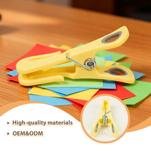 Hộ Gia Đình Đầy Màu Sắc TPR Quần Áo Bằng Nhựa Chốt Kẹp Mềm Vải Kẹp Quần Áo Bằng Nhựa Chốt - Product Image 3