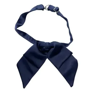 Corbatas de Moño Ajustables de 6 cm, Lisas, de Poliéster, con Gancho, para Uso Formal, Duraderas, para Adultos - Product Image 5