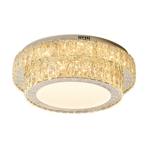 Crystal <b>Ceiling</b> <b>Light</b> Led Round Chandelier For Living Room Bedroom Home Lighting - Product Image 4