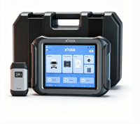 Escáner para Camiones de Servicio Pesado XTOOL D9 HD, 12V 24V OBD2, Codificación ECU Bidireccional, Más de 45 Servicios, 2 Años de Actualización Gratuita