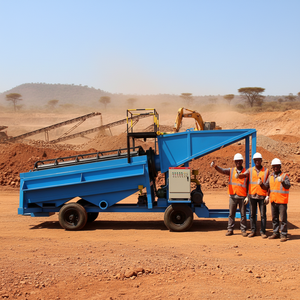 Küçük <span class=keywords><strong>Mini</strong></span> Taşınabilir Mobil Altın Cevheri Trommel Elek Yıkama Tesisi Altın Madenciliği Plaser Yıkama Mineral Ayırıcı - Product Image 5