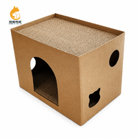 Grattoir pour chat en carton ondulé, réversible, double face, pour chats d'intérieur, vente en gros, OEM