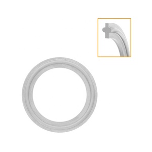 Nhanh chóng kẹp ống phù hợp với vệ sinh PTFE tri-kẹp Gasket Dễ dàng cài đặt cho hiệu suất hiệu quả - Product Image 2