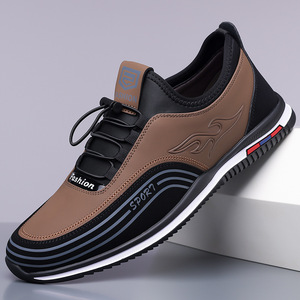 Chilowa Baskets de sport décontractées respirantes pour hommes, chaussures de loisirs à talon bas et semelle extérieure en caoutchouc - Product Image 1