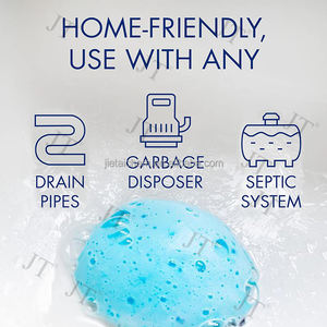 Limpiador de eliminación de basura desodorante, limpiador de fregadero de cocina espumoso cuidado de limpieza de drenaje de cocina - Product Image 4