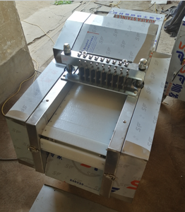 เครื่องตัดลูกบาศก์เนื้อหมูไก่คุณภาพดีสําหรับการตัดลูกเต๋าเนื้อแช่แข็งเชิงพาณิชย์เครื่องตัดลูกเต๋าเนื้อแช่แข็งเครื่อง - Product Image 6