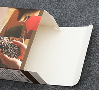 Boîte d'emballage en papier avec logo personnalisé, boîte pour aliments, café, chips, biscuits, emballage en carton, matériau recyclable, boîte pour fleurs, thé, boissons