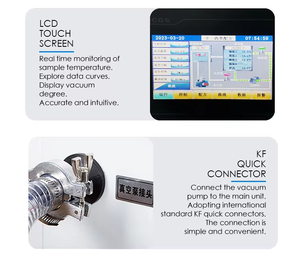 Meilleur prix <span class=keywords><strong>4</strong></span> <span class=keywords><strong>kg</strong></span> Petite lyophilisation Machine Lyophilisateur domestique pour aliments pour animaux de compagnie Bonbons Fleurs Café Lyophilisateur sous vide - Product Image 4