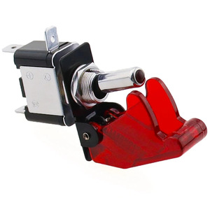 ASW-07D sửa đổi 12V 20A RGB LED chuyển đổi xe spdt kim loại chống thấm nước Bìa ON-OFF chức năng thiết bị điện nhựa chuyển đổi - Product Image 4