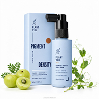 Semprotan Rambut OEM Amla Pea Sprout Panthenol Bebas Pewarna untuk Menutrisi Kulit Kepala dan Rambut Tipis, Rusak, atau Diwarnai