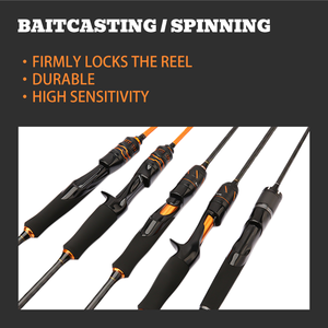 Пользовательские 1,8 м/2,1 М/2,4 м углеродное волокно Baitcasting рыболовная удочка для морского речного озера углеродное волокно рыболовная удочка - Product Image 5