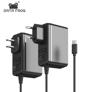 Cho dữ liệu ếch Loại C USB cung cấp điện cáp sạc đứng điều khiển phụ kiện EU/chúng tôi cắm adapter cho Nintendo <span class=keywords><strong>Switch</strong></span>/OLED/<span class=keywords><strong>Lite</strong></span> - Product Image 1