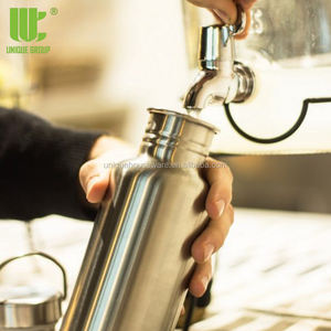 Klean <span class=keywords><strong>Kanteen</strong></span> Bouteille d'eau classique en acier inoxydable 12oz 18oz 27oz 40oz Conception unique Adultes 18/8 Matériau Poli Sans danger pour l'ébullition - Product Image 3