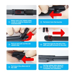 SY3 ASLAM, tira de limpiaparabrisas de goma de repuesto Natural, repuestos de insertos de goma para <span class=keywords><strong>Mazda</strong></span> - Product Image 6