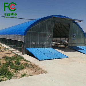 Bâche imperméable en PEHD bleu-argent respirante de 20x30m pour la culture de laitue en serre et les abris pour équipements de plein air - Product Image 3