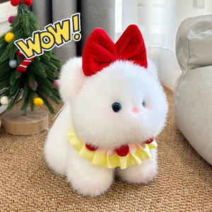 En gros, Peluche <span class=keywords><strong>chat</strong></span> <span class=keywords><strong>Dodo</strong></span> mignonne de 8 pouces, super douce, coussin de sommeil avec nœud, avec cadeau de collection, jouet en peluche <span class=keywords><strong>chat</strong></span> - Product Image 2