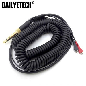 Câble pour casque Sennheiser <span class=keywords><strong>HD25</strong></span> HD560 HD540 HD480 HD430 414 HD250 Adaptateur de remplacement pour écouteurs à ressort - Product Image 5