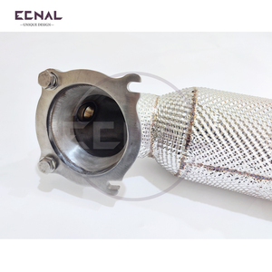 Tubo de Escape de Acero Inoxidable Ecnal con Protección Térmica Completa para <span class=keywords><strong>Maserati</strong></span> <span class=keywords><strong>Ghibli</strong></span> Levante 2.0T 2021+, Tubo de Escape de Alto Rendimiento - Product Image 6