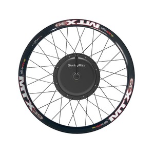 Motor de Cubo de Rueda Trasera de Alto Torque Bldc para ATV MTX39, Motor de Cubo de Rueda Trasera Hibrido E-tech para Bicicleta Eléctrica <span class=keywords><strong>MTB</strong></span>, <span class=keywords><strong>Kit</strong></span> de Conversión de 2000w y 27.5 Pulgadas - Product Image 2