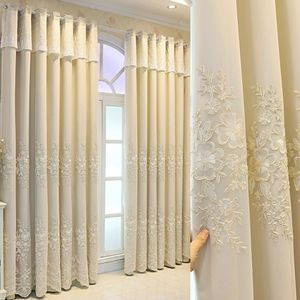 La tenda di lusso di luce Deluxe e la tenda trasparente sono collegate <span class=keywords><strong>per</strong></span> la tenda oscurante del salotto - Product Image 2