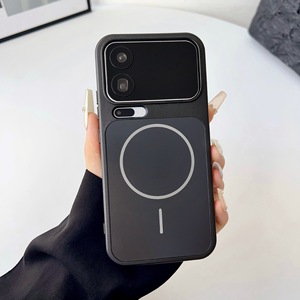 Coque de téléphone portable pour 17promax, effet peau, givrée, magnétique, simple, personnalité, anti-chute, protection - Product Image 6