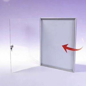 Tablero <span class=keywords><strong>de</strong></span> Seguridad <span class=keywords><strong>de</strong></span> Múltiples Tamaños para Montaje en Pared, Solo Marco, Listo para Cotizar - Product Image 4