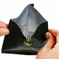 Sachet mat thermoscellable personnalisé de qualité alimentaire avec encoche de déchirement pour l'emballage du chocolat