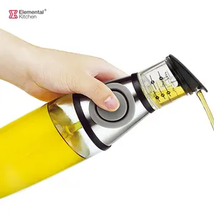 Hot Sale Kitchen Gadgets Storage Glass Vinegar Pot Soy Sauce Container Kitchen Oil Bottle