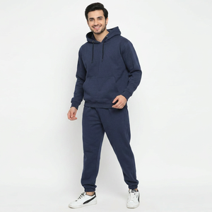 Chándal de Dos Piezas Unisex Personalizado de Alta Calidad, Sudadera con Capucha, Estilo Urbano, Diseño OEM de Última Moda, Lavado Ácido, 100% Algodón - Product Image 1