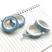 Fabricant d'autocollants en papier de masquage pour la décoration Impression personnalisée Logo Papeterie Masquage Washi Tape