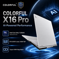 Ordinateur portable de jeu coloré 16 pouces AI Ultra 7 255HX RTX 5070Ti 12 Go, neuf, 64 Go, 2 To, PCIE, fournisseurs vérifiés