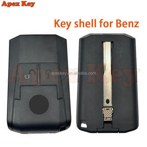 Carcasa de Repuesto para Llave Remota HU64 para Mercedes Benz Actros Antos, Accesorio para la Carcasa de Encendido del Camión, 2 Botones - Product Image 6