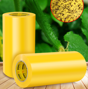 ม้วนเทปดักแมลงติดต้นไม้ติดในชุมชนและสวนต้นไม้สีเหลืองกับดักแมลงวัน - Product Image 2