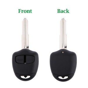Coque de clé de voiture télécommande 2 boutons avec lame droite pour Mitsubishi Triton Evo Galant L200 Outlander Lancer Colt <span class=keywords><strong>Shogun</strong></span> - Product Image 4