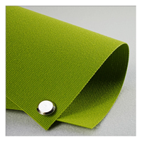 100% polyester 300gsm 660d prêt à expédier nouveau tissu imperméable à la chaux pour les auvents