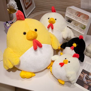 Venta al por mayor de pollo muñeco de peluche personalizado juguetes niños gallina animal de peluche de juguete para regalos - Product Image 2