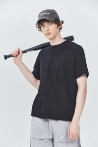 เสื้อยืดยูนิเซ็กซ์ ไซส์พลัส ยอดนิยม น้ำหนัก 220 กรัม ผ้าฝ้าย 100% สีพื้น แขนสั้น ทรงปกติ ปรับแต่งได้ - Product Image 2