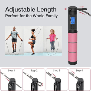Cuerda de Saltar Inteligente Inalámbrica de Alta Calidad con <span class=keywords><strong>Contador</strong></span> de Calorías, Sensor Digital Electrónico y Longitud Ajustable, para Venta al por Mayor - Product Image 6