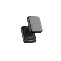 WT-C24M 5000mAh 20W Indicateurs LED Compacts Banque d'alimentation sans fil magnétique