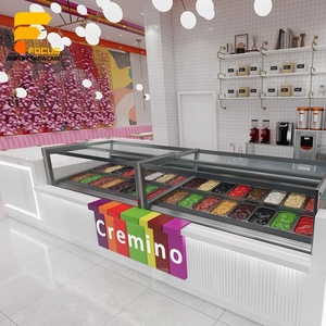 Proveedor de gabinetes de madera de alta calidad, cafetería <span class=keywords><strong>francesa</strong></span>, diseño de interiores, decoraciones de exhibición de cafetería, cafetería - Product Image 6