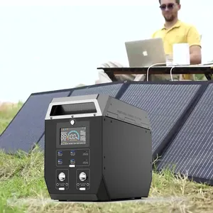 Générateur solaire 2000W alimentation d'urgence Portable et polyvalente pour Camping en plein air