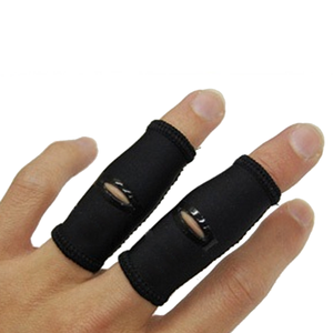 Waterdichte Elastische Vinger Mouw Basketbal Golf Vinger Beschermer Brace Sportveiligheid Vinger Teen Spalken - Product Image 3