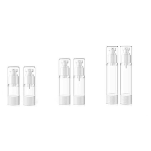 15-100ml Transparent Vacuum <b>Bottle</b> Lotion <b>Bottle</b> Flat Spray <b>Bottle</b> Press <b>Empty</b> <b>Bottle</b> Bamboo vacuum <b>bottle</b> - Product Image 5