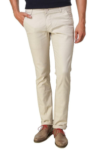Pantalon chino 100% coton confortable pour hommes, taille haute, jambe droite, tissu tissé, coupe régulière, dernière mode, vente en gros OEM - Product Image 5