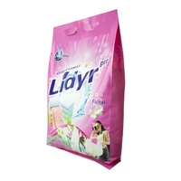 Détergent à lessive en poudre de marque OEM 1,5 kg Savon riche en mousse Savon en poudre automatique Détergent à lessive en poudre