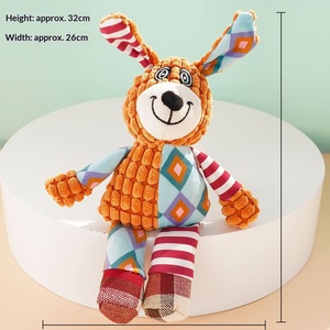 Jouet à mâcher <span class=keywords><strong>pour</strong></span> <span class=keywords><strong>chien</strong></span> en peluche motif ananas texturé gaufré, avec couineur intégré, accessoire <span class=keywords><strong>d</strong></span>'entraînement interactif <span class=keywords><strong>pour</strong></span> chiens et chats, vente en gros - Product Image 5