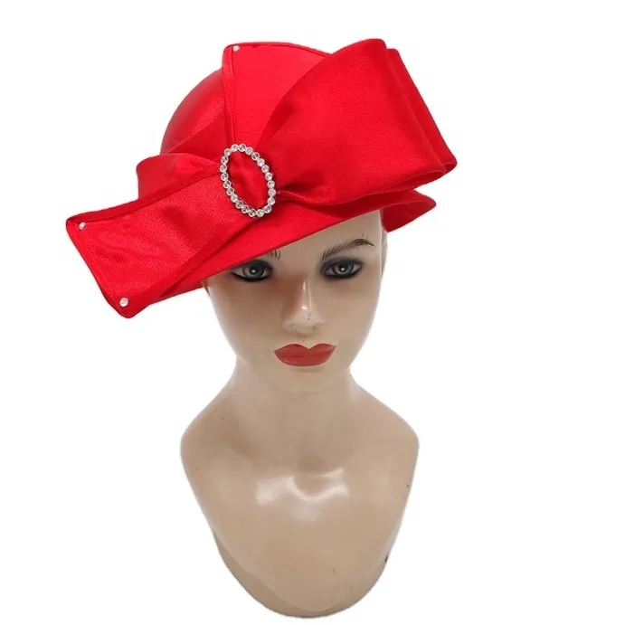 The Summer Family Felt Formal Wholesale Church Party Women hat