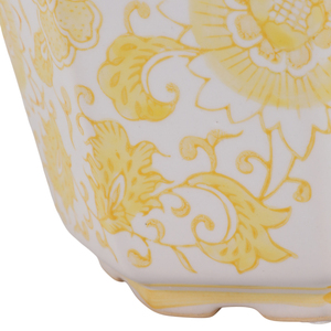 Eleganti Vasi Rotondi in Gres con Bordo Ondulato, Contenitori Decorativi in Ceramica per Piante da Interno ed Esterno - Product Image 6