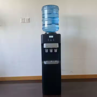 Distributeur d'eau à 3 robinets à chargement par le haut Refroidisseur d'eau de refroidissement à compresseur normal chaud et froid avec verrouillage de sécurité pour enfants